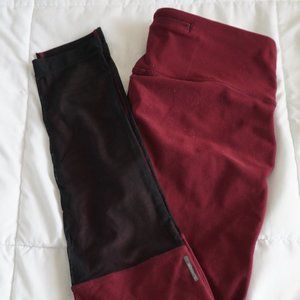 Maroon Mondetta leggings